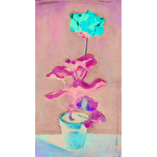 PAUL JAKOB) PAOLO (EIGTL. M�LLER : Rotes Geranium (DOBIASCHOFSKY AUKTIONEN AG)