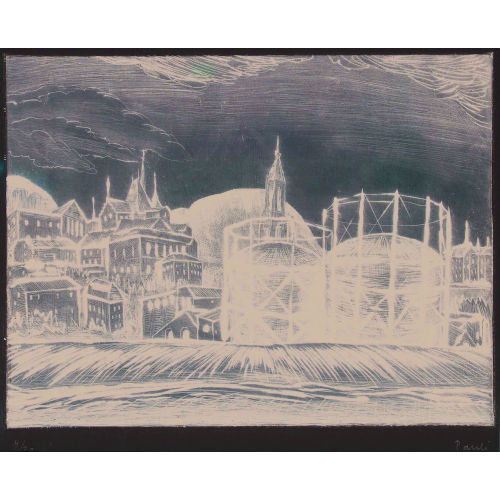 FRITZ EDUARD PAULI : Gasometer (DOBIASCHOFSKY AUKTIONEN AG)