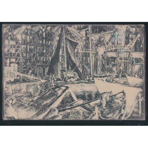 GREGOR RABINOVITCH : 'Hafen' (DOBIASCHOFSKY AUKTIONEN AG)