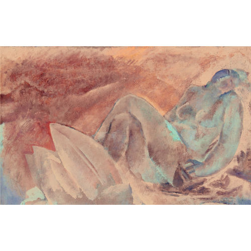 RODOLPHE THEOPHILE BOSSHARD : Nu couch� (DOBIASCHOFSKY AUKTIONEN AG)