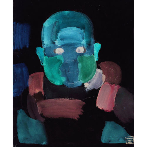 ALBERT M�LLER : 'Kaspar in Larve' (DOBIASCHOFSKY AUKTIONEN AG)