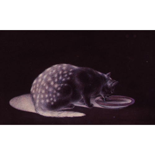 GOTTFRIED MIND : Katze am Milchnapf (DOBIASCHOFSKY AUKTIONEN AG)