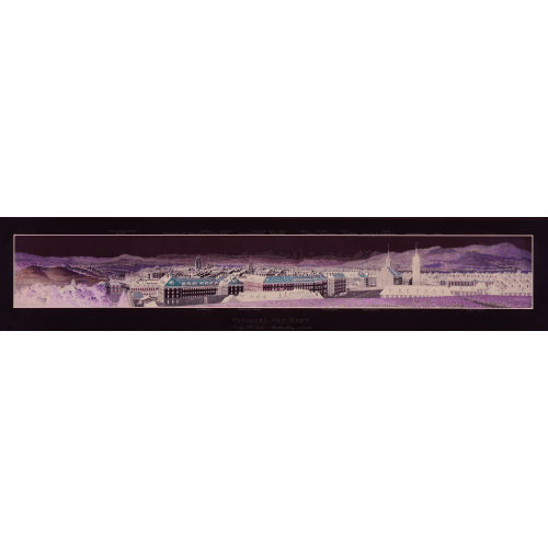 JOHANN HEINRICH LOCHER : 'Panorama von Bern' (DOBIASCHOFSKY AUKTIONEN AG)