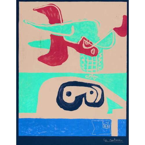 CHARLES-EDOUARD) LE CORBUSIER (EIGTL. JEANNERET : Autrement que sur la terre (DOBIASCHOFSKY AUKTIONEN AG)