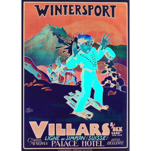 WALTHER VON MAY : 'Wintersport Villar′s...' (DOBIASCHOFSKY AUKTIONEN AG)