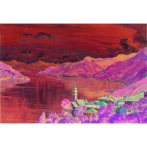WALDEMAR THEOPHIL FINK : 'Fr�hsommermorgen in Ronco (Tessin)' (DOBIASCHOFSKY AUKTIONEN AG)