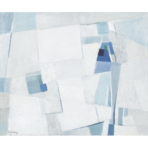 ALFRED GERBER : 'Komposition (Winter)' (DOBIASCHOFSKY AUKTIONEN AG)