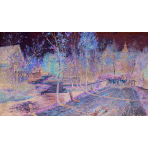 JACQUES MATTHIAS SCHENKER : 'Im Herbst' (DOBIASCHOFSKY AUKTIONEN AG)