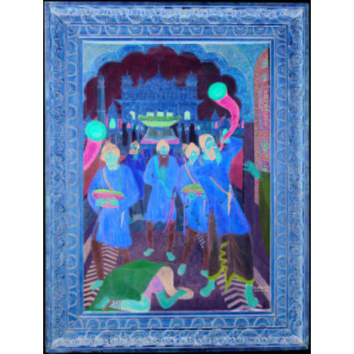 MARCEL AMIGUET : Der goldene Tempel von Amritsar (DOBIASCHOFSKY AUKTIONEN AG)