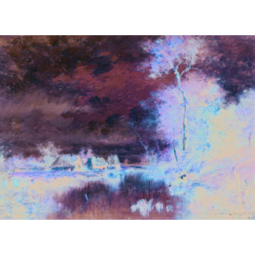 JULES DUPRE : Paysage romantique (DOBIASCHOFSKY AUKTIONEN AG)