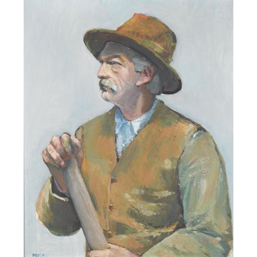 PAUL JAKOB) PAOLO (EIGTL. M�LLER : 'Bauer-Arbeitspause' (DOBIASCHOFSKY AUKTIONEN AG)