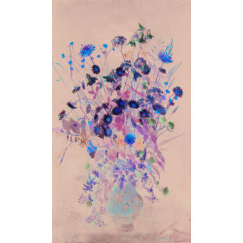 THEO GLINZ : Stillleben mit Feldblumen in einer Vase (DOBIASCHOFSKY AUKTIONEN AG)