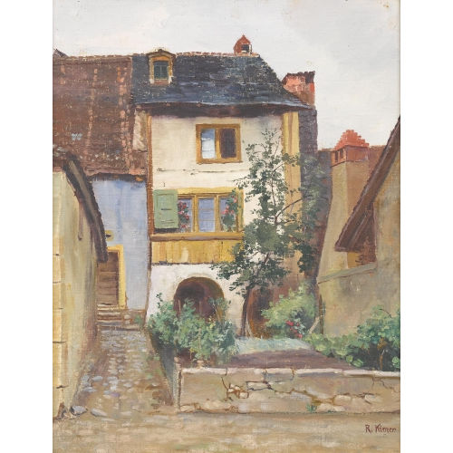 ROBERT KIENER : Hauspartie mit Garten in M�tier (DOBIASCHOFSKY AUKTIONEN AG)