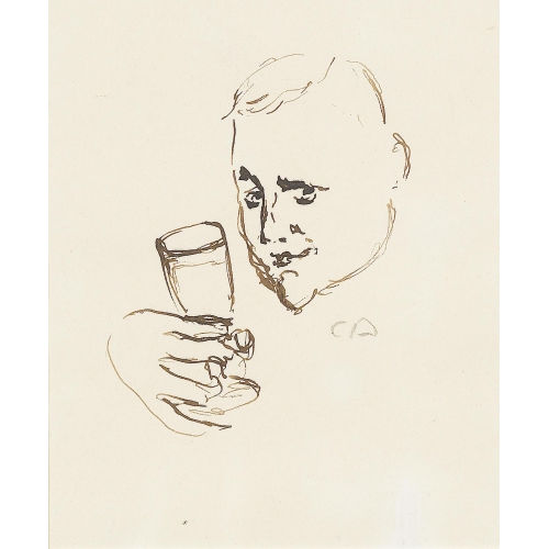 CUNO AMIET : Selbstbildnis (DOBIASCHOFSKY AUKTIONEN AG)