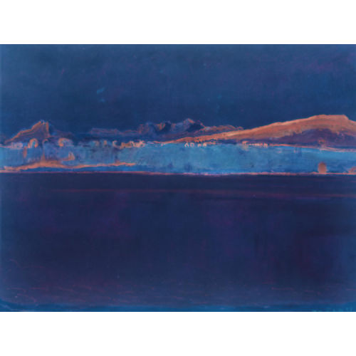 FERDINAND HODLER : Genfersee und Mont Blanc (DOBIASCHOFSKY AUKTIONEN AG)