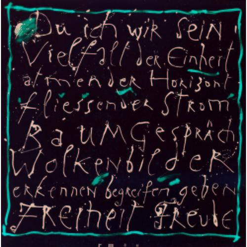 RUDOLF MUMPRECHT : 'Du ich wir sein' (DOBIASCHOFSKY AUKTIONEN AG)