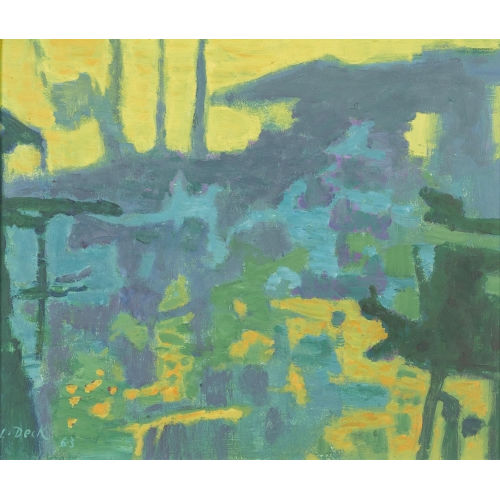 LEO DECK : Expressive Landschaft (DOBIASCHOFSKY AUKTIONEN AG)