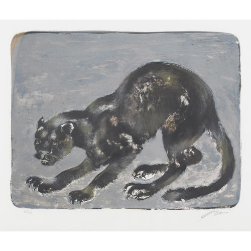 HANS ERNI : Schwarzer Panther (DOBIASCHOFSKY AUKTIONEN AG)