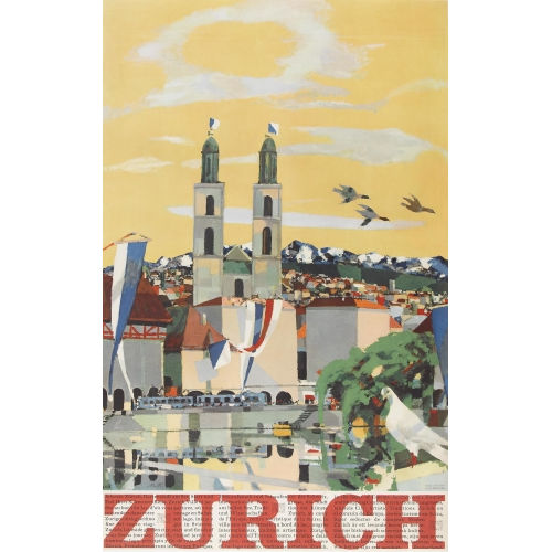 MAX HUNZIKER : 'Z�rich' (DOBIASCHOFSKY AUKTIONEN AG)