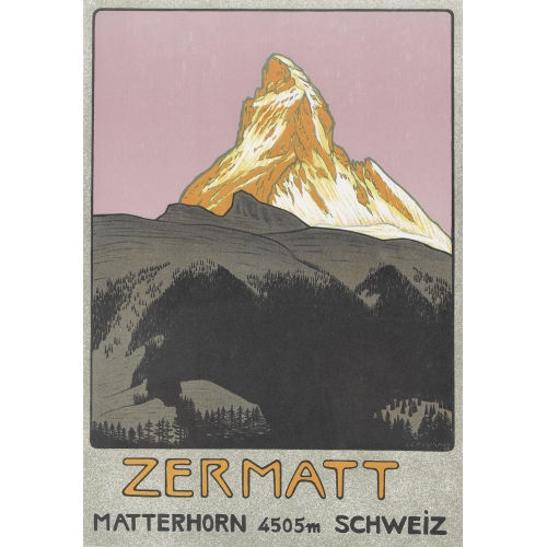 EMIL CARDINAUX : 'Zermatt' (DOBIASCHOFSKY AUKTIONEN AG)