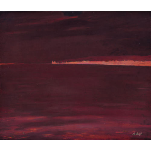 ALFRED REHFOUS : 'Pr�verenges. Etude du lac' (DOBIASCHOFSKY AUKTIONEN AG)
