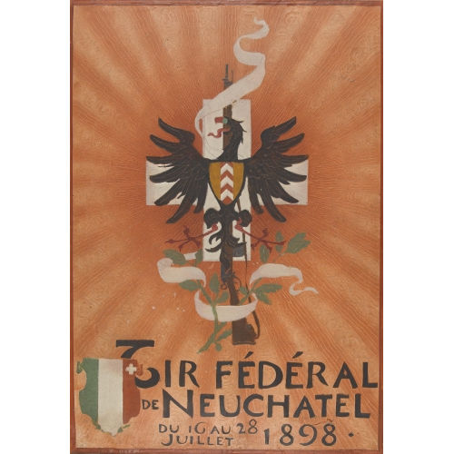 PAUL BOUVIER : 'Tir F�d�ral de Neuch�tel 1898' (DOBIASCHOFSKY AUKTIONEN AG)