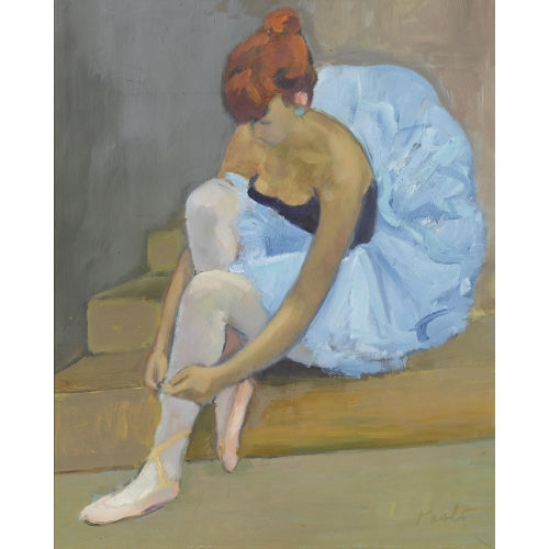 PAUL JAKOB) PAOLO (EIGTL. M�LLER : 'Balletteuse' (DOBIASCHOFSKY AUKTIONEN AG)