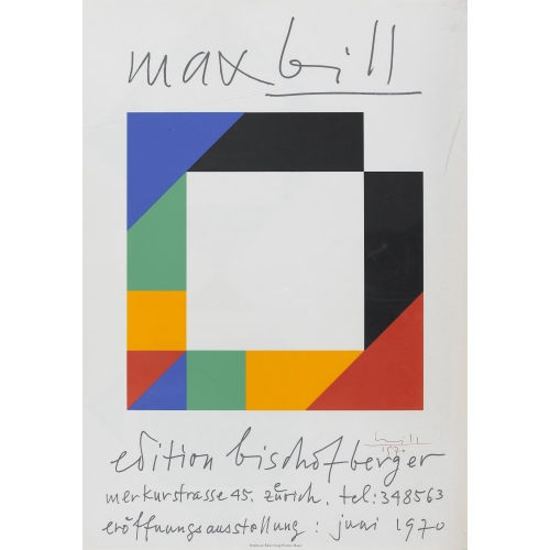 MAX BILL : Konvolut (DOBIASCHOFSKY AUKTIONEN AG)