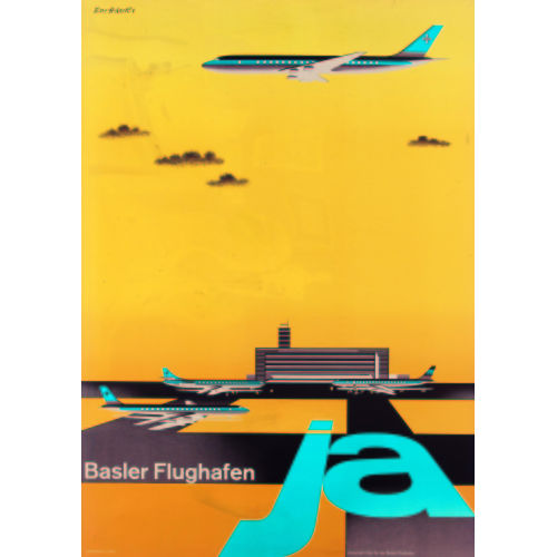EDI HAURI : 'Basler Flughafen' (DOBIASCHOFSKY AUKTIONEN AG)