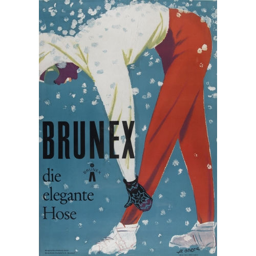 ALBERT BORER : 'Brunex die elegante Hose' (DOBIASCHOFSKY AUKTIONEN AG)