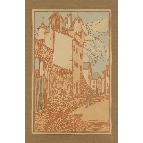 EDMOND BILLE : Ch�teau des Vidomes in Sierre (DOBIASCHOFSKY AUKTIONEN AG)