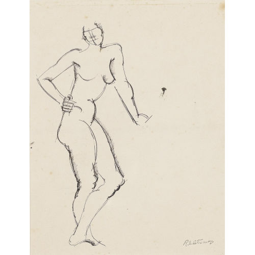 ROGER DE LA FRESNAYE : Nu (DOBIASCHOFSKY AUKTIONEN AG)