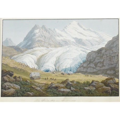 ANTON WINTERLIN : 'Die Stein-Alp am Sustenpass' (DOBIASCHOFSKY AUKTIONEN AG)