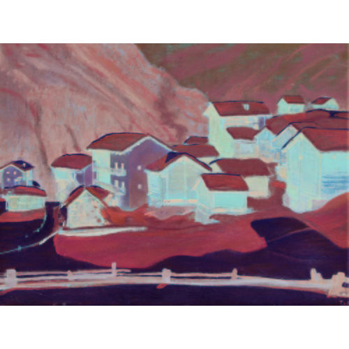 FRAN�OIS DE RIBAUPIERRE : 'Forclaz en hiver' (DOBIASCHOFSKY AUKTIONEN AG)