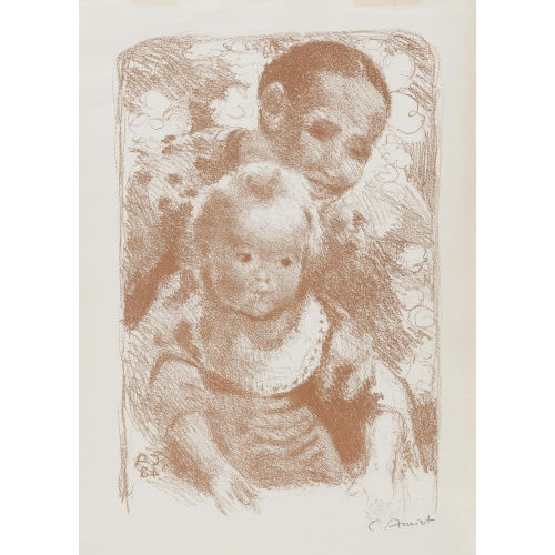CUNO AMIET : Mutter und Kind (DOBIASCHOFSKY AUKTIONEN AG)