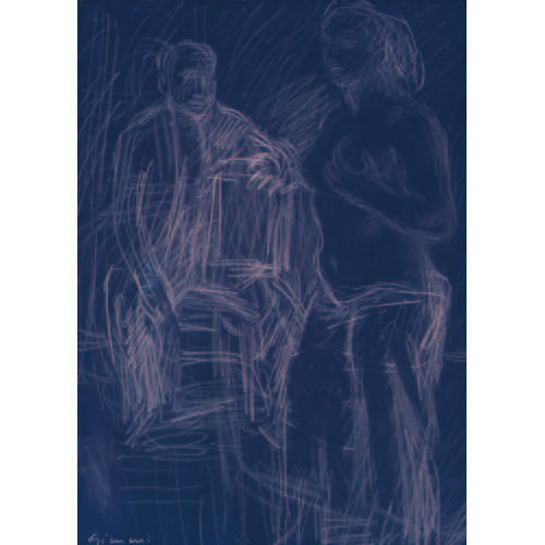 WILHELM GIMMI : 'Le peintre et son mod�le' (DOBIASCHOFSKY AUKTIONEN AG)
