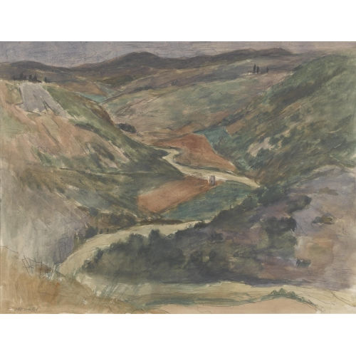 HEROLD JULIUS HOWALD : H�gellandschaft mit Fluss (DOBIASCHOFSKY AUKTIONEN AG)