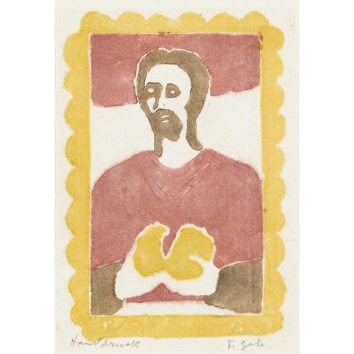 FERDINAND GEHR : Brotbrechender Christus (DOBIASCHOFSKY AUKTIONEN AG)