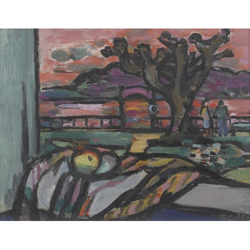 TONIO CIOLINA : 'Coucher du soleil' (DOBIASCHOFSKY AUKTIONEN AG)