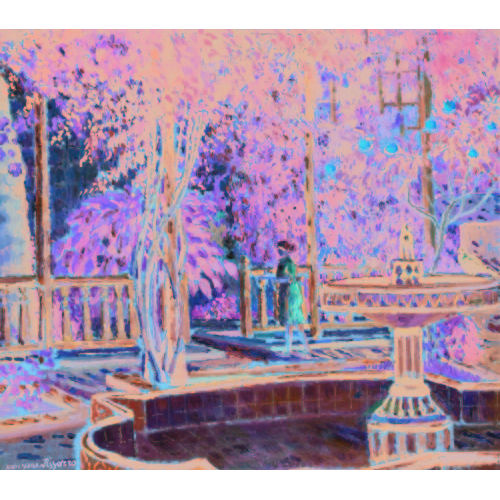 GEORGES MANZANA-PISSARRO : 'Le jardin aux orangers' (DOBIASCHOFSKY AUKTIONEN AG)