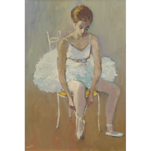 PAUL JAKOB) PAOLO (EIGTL. M�LLER : 'Balletteuse' (DOBIASCHOFSKY AUKTIONEN AG)