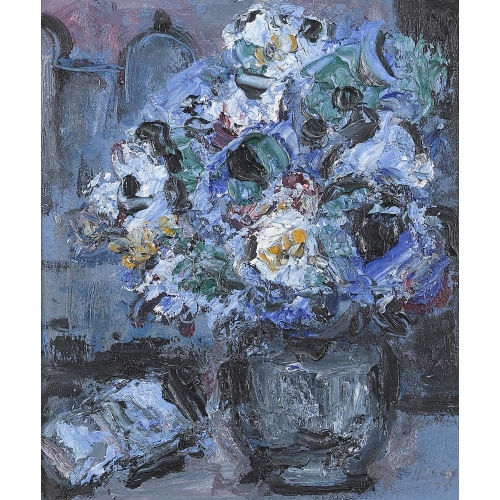 CHRISTIANE ZUFFEREY : Blumenstillleben (DOBIASCHOFSKY AUKTIONEN AG)