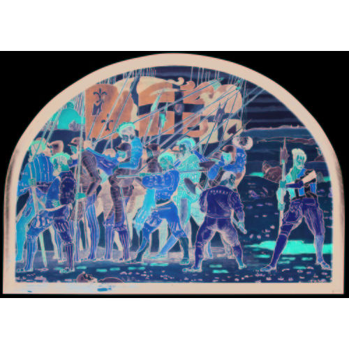 FERDINAND HODLER : Der R�ckzug von Marignano VI (DOBIASCHOFSKY AUKTIONEN AG)