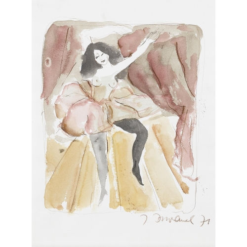 JOSEPH EDWARD DUVANEL : T�nzerin (DOBIASCHOFSKY AUKTIONEN AG)