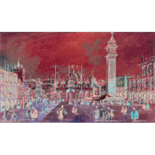 GIACOMO GUARDI : Ansichten von Venedig. Gegenst�cke (DOBIASCHOFSKY AUKTIONEN AG)