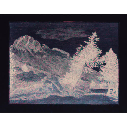 GOTTARDO SEGANTINI : Landschaftsausschnitt (DOBIASCHOFSKY AUKTIONEN AG)