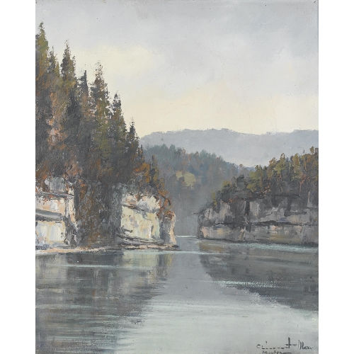 MAX CLEMENT : 'Am Doubs' (DOBIASCHOFSKY AUKTIONEN AG)