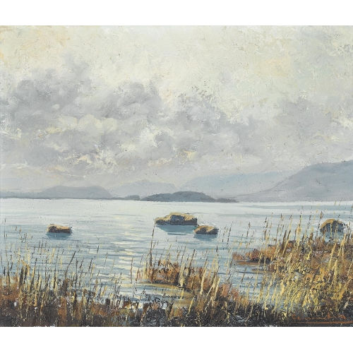 MAX CLEMENT : 'Am Bielersee' (DOBIASCHOFSKY AUKTIONEN AG)