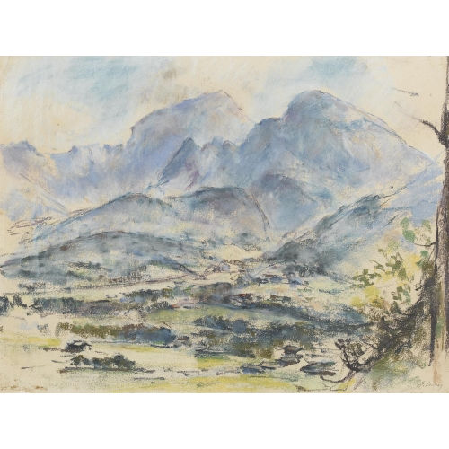 FRIEDRICH LUDWIG : 'Sch�nau mit Hohem G�ll und Brett' (DOBIASCHOFSKY AUKTIONEN AG)