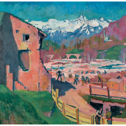 GIOVANNI GIACOMETTI : Ovazun in Bregaglia (DOBIASCHOFSKY AUKTIONEN AG)